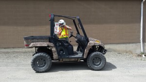 UTV Operator in Training