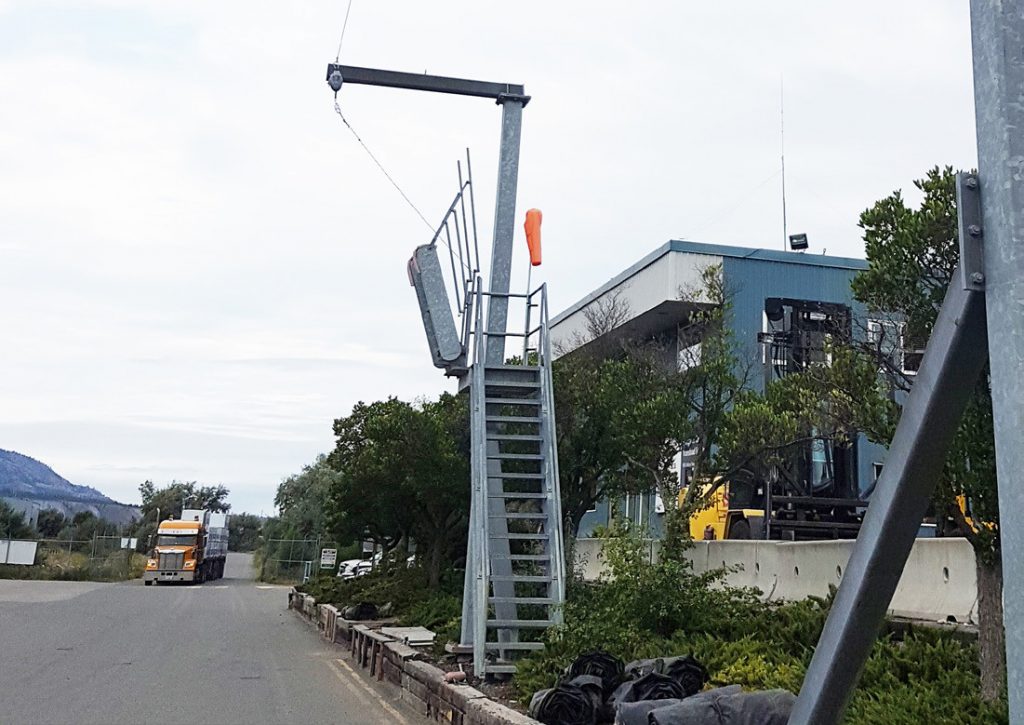 Fall Protection Rail and Truck Reload OH&S Safety Consulting and